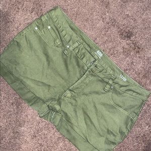 Camo Green Shorts